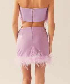 Peppermayo Exclusive Lucia In Love Skirt - Lilac Love -Peppermayo cloth-shop bffb0568cbb14aef85be703cfa3f3448