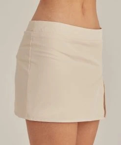 Riley Hubatka X Peppermayo Easy Breezy Mini Skirt - Creme -Peppermayo cloth-shop c1575505737d4540884a4622bcbd325d scaled