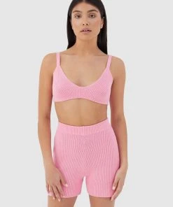 4TH & RECKLESS Jet Lag Bralet - Pink -Peppermayo cloth-shop c1db15107e4441ce8d1300623c599fa1 scaled