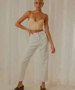 Afends Shelby Hemp Twill High Waist Pant - White -Peppermayo cloth-shop c241d40fd440459da78a5fd684fe37d0 scaled