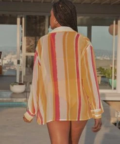 Riley Hubatka X Peppermayo Sunkissed Dreams Shirt - Sunset Stripe -Peppermayo cloth-shop c275a2d7a94345ad87973e5ba2995c50 scaled