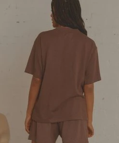 Vacancy Supply The Essential Tee - Chocolate -Peppermayo cloth-shop c4651c18f62440d6b52c20d23063724b