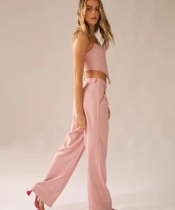 Peppermayo Exclusive Magdalena Suit Pants - Lovers Pink