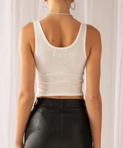 Wrangler Waves Logo Tank - Vintage White 10 Wrangler Waves Logo Tank - Vintage White -Peppermayo cloth-shop c6b0252eb51348449ea0e446662e8a41