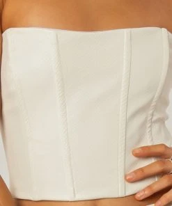 Peppermayo Exclusive Divine Energy Bustier - Ivory Snakeskin -Peppermayo cloth-shop c7a43eb3ef174ac485ba6076a5760ce9