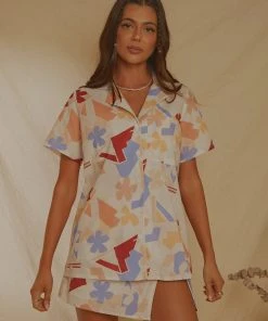 Peppermayo Exclusive Sunset Aperitivo Shirt - Abstract Resort -Peppermayo cloth-shop c84f2948a63b4d8d9d5461b929edbd46 scaled