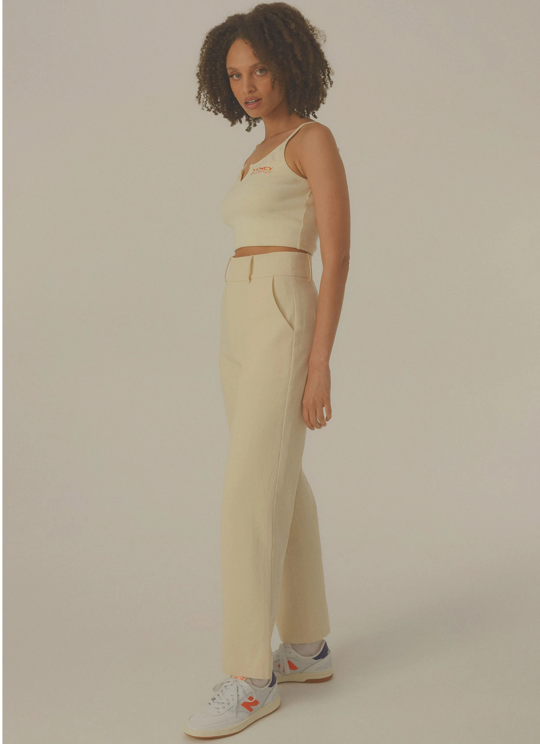 Vacancy Supply Endless Road Twill Pant - Creme 5 Vacancy Supply Endless Road Twill Pant - Creme - Image 5