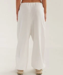 Silk X Peppermayo Fired Up Parachute Pants - Porcelain -Peppermayo cloth-shop ce783551f332472f8455366353d177ec scaled