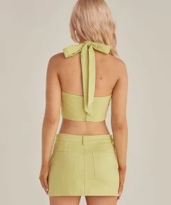 Riley Hubatka X Peppermayo Destination Bustier Drill Top - Sage -Peppermayo cloth-shop ce8a3de60c5a4716b4c652a3f06f23f3 scaled