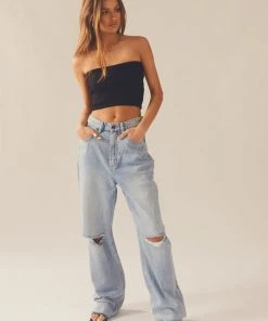 Lee High Baggy Jean - Blue Encounter