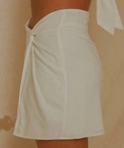 Peppermayo Exclusive European Edition Mini Skirt - White -Peppermayo cloth-shop d08eb5d65a9841f0838261059f75ecda scaled