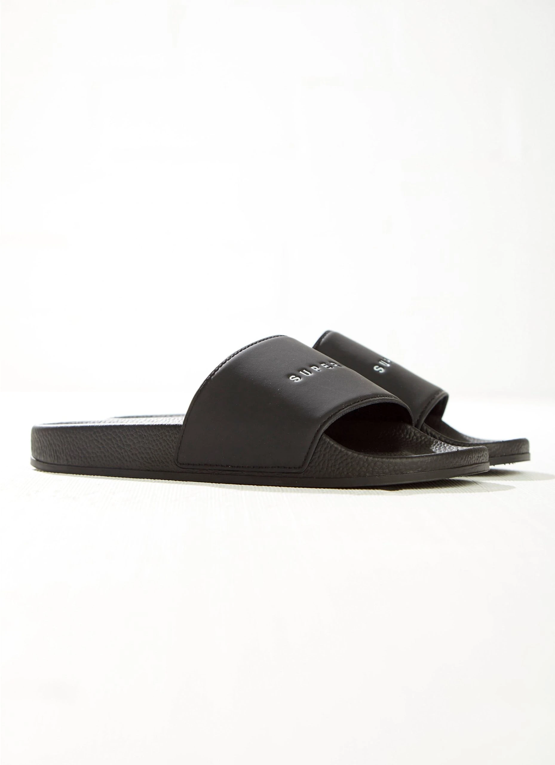 Superga 1908 Slides - 910 Black 2 Superga 1908 Slides - 910 Black - Image 2