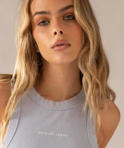 Abrand A Heather Singlet - Dusty Blue 11 Abrand A Heather Singlet - Dusty Blue -Peppermayo cloth-shop d44e2bb7b5974f9c9c4d8351c128187b