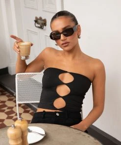 Silk X Peppermayo Organic Forms Tube Top - Shadow