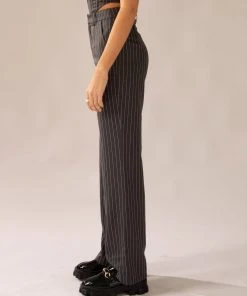 Peppermayo Exclusive Mia Suit Pants - Charcoal -Peppermayo cloth-shop d56f4f2c27f94ca29f48a551fb2b3801