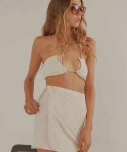 Vacancy Supply Casa Terry Skirt - Coconut Milk -Peppermayo cloth-shop d57616423b53453bafb03da3ccbb6abc scaled