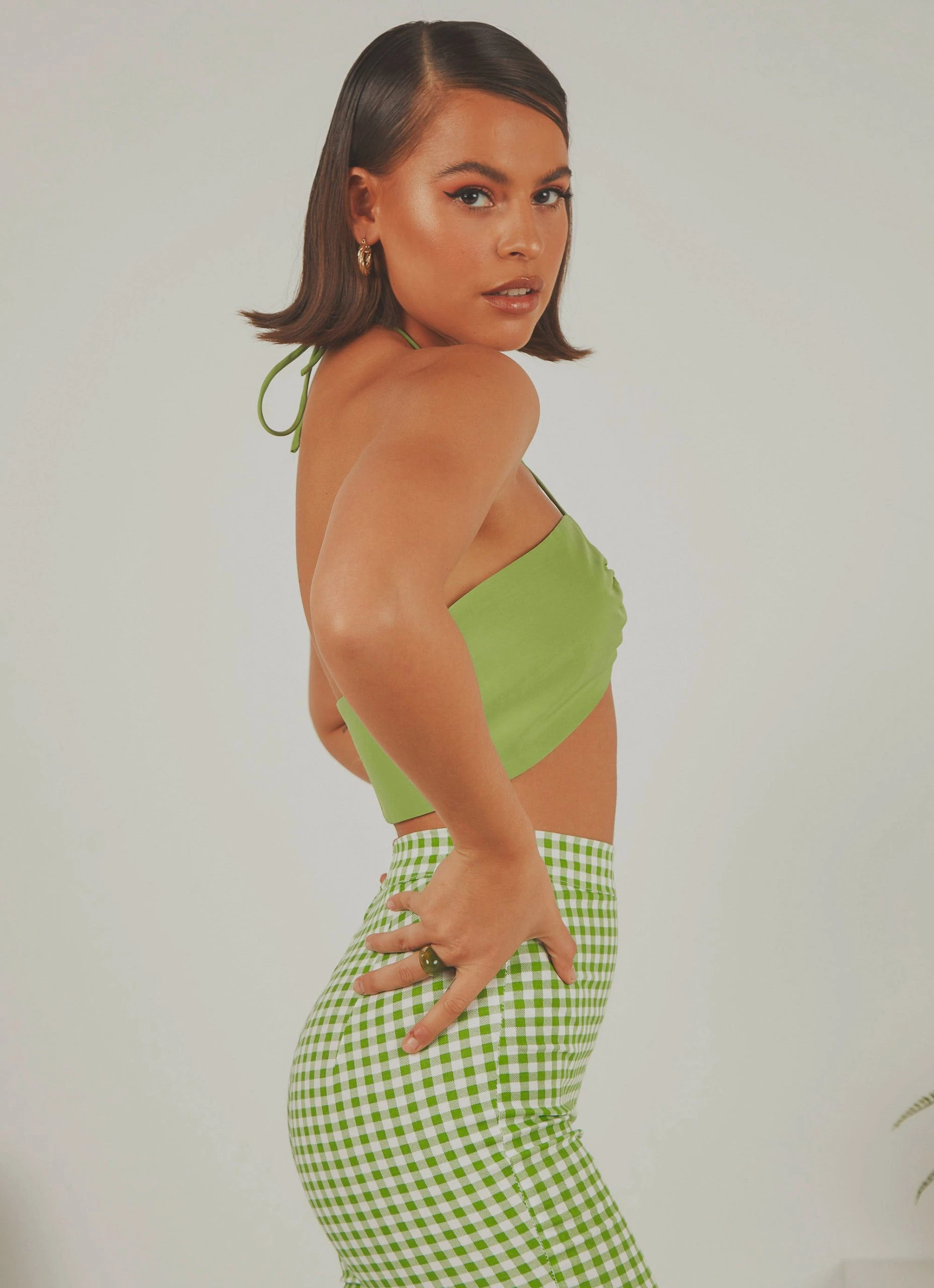 Peppermayo Exclusive Angel Like You Crop - Lime 4 Peppermayo Exclusive Angel Like You Crop - Lime - Image 4