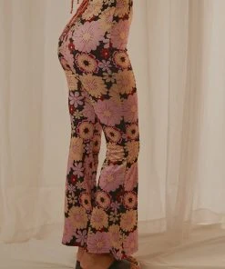 Peppermayo Disco Lovers Pants - Floral Print -Peppermayo cloth-shop d832c3bf821d4ae8bd3a77ff7c17be07 scaled