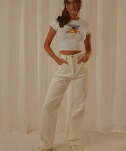 Wrangler Sagittarius Baby Tee - White -Peppermayo cloth-shop d979a5ce25364387bf4c681365820508 scaled