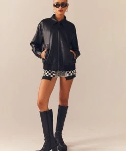 Peppermayo Exclusive Lone Ranger PU Bomber Jacket - Ink 9 Peppermayo Exclusive Lone Ranger PU Bomber Jacket - Ink -Peppermayo cloth-shop da138bf69c2b47ee928f8a5c42e85f34 scaled