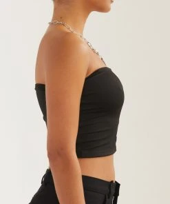 Silk X Peppermayo Organic Forms Tube Top - Shadow -Peppermayo cloth-shop db380b77de0847d99aafbdef91fae3c7 scaled