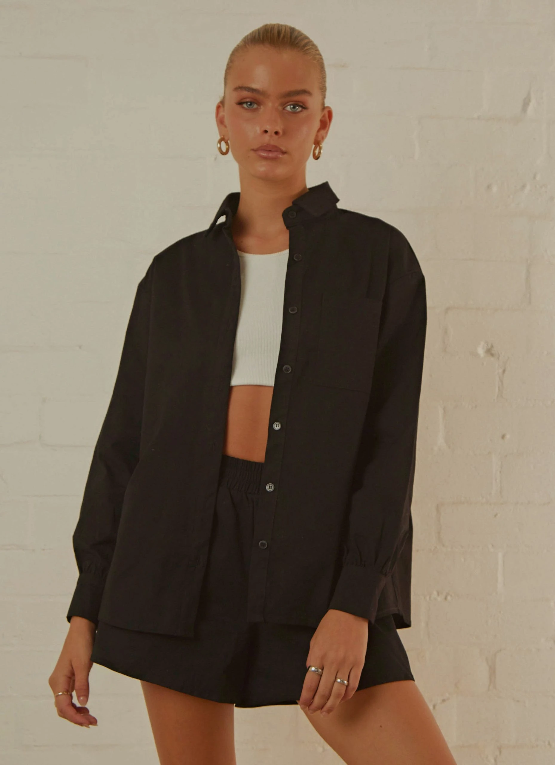 Peppermayo Exclusive Daydreams Shirt - Black 4 Peppermayo Exclusive Daydreams Shirt - Black - Image 4