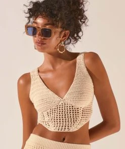 Peppermayo Exclusive Dreaming Of The Coast Crochet Corset - Seashell -Peppermayo cloth-shop dc536673908f473ba9a9a1b2657e29ab scaled