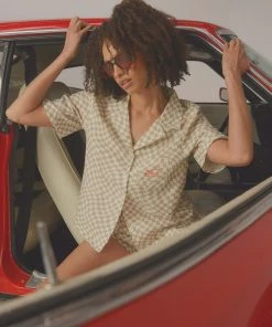 Vacancy Supply Blaze Organic Linen Shirt - White-Crème