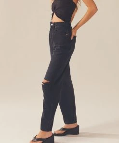 Lee High Relaxed Jean - Black Theory -Peppermayo cloth-shop ddbce95212b143519c399cdae359e327