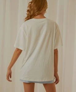 Charlie Holiday Tropicana Boyfriend Tee - White 11 Charlie Holiday Tropicana Boyfriend Tee - White -Peppermayo cloth-shop de2329372edc45a3bf5094fe126ee2d7 scaled