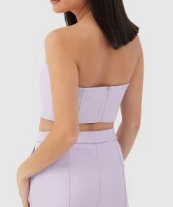 4TH & RECKLESS Tropez Leather Top - Lilac -Peppermayo cloth-shop df5b565d367a4b38a01e36f57a2c57bf scaled