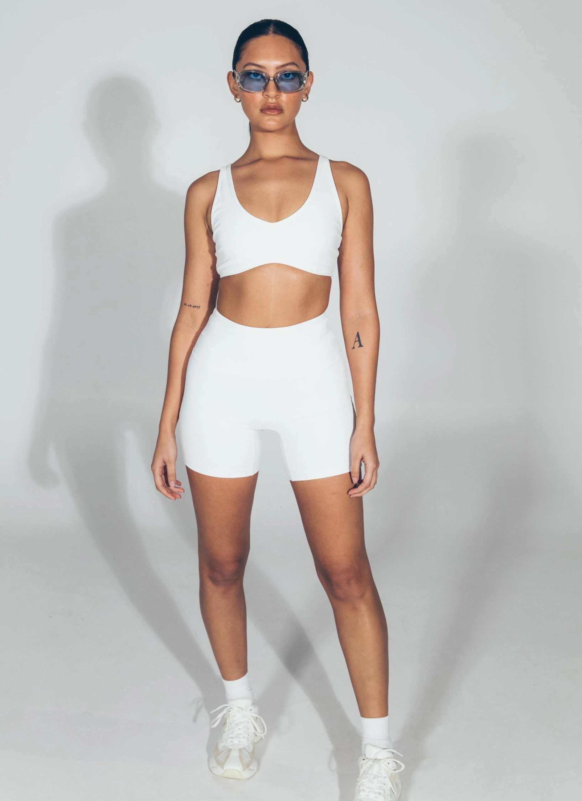 LaHana Swim Pippa Crop - Ribbed White 4 LaHana Swim Pippa Crop - Ribbed White - Image 4