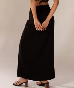 Peppermayo Exclusive Taking Charge Maxi Skirt - Onyx -Peppermayo cloth-shop e0e795b04acd4b959689cff5461e422e