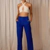 Peppermayo Exclusive Set The Tone Suit Pants - Cobalt