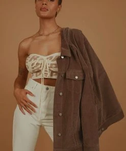 Nude Lucy Binx Longline Cord Jacket - Smoke -Peppermayo cloth-shop e25ac5390fb142f4a15b59acf8e8ea22 scaled