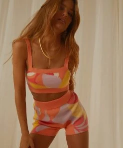 Peppermayo Exclusive Remix It Knit Crop - Paloma