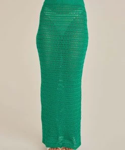 Riley Hubatka X Peppermayo Free Time Crochet Maxi Skirt - Green -Peppermayo cloth-shop e32eb5ef5e3d4b0fbcc56f2df542acf8 scaled
