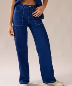 Peppermayo Exclusive Working Overtime Utility Cargo Pants - Blueprint -Peppermayo cloth-shop e34ee8ae45db43cf9ed9119133c7afac