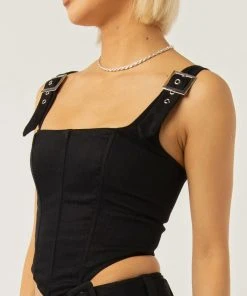 Peppermayo Exclusive Surrender Bustier - Black 9 Peppermayo Exclusive Surrender Bustier - Black -Peppermayo cloth-shop e4c5903a12904d77af30048b807ddb76