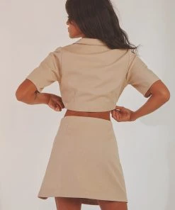 Peppermayo Exclusive New York City Skirt - Taupe 9 Peppermayo Exclusive New York City Skirt - Taupe -Peppermayo cloth-shop e4f163d4c5ce4d9b91eea3196e436558 scaled