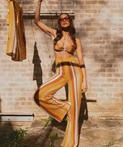 Peppermayo Exclusive Sunfields At Sunset Crochet Pants - Golden Hour Stripe -Peppermayo cloth-shop e60c1a2ff00949cfbc6106e0c78ee76b scaled