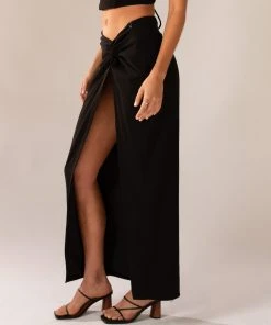 Peppermayo Exclusive Taking Charge Maxi Skirt - Onyx -Peppermayo cloth-shop e8fb3dc7d4464510b41e275c709c7f9e