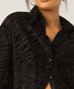 Peppermayo Exclusive All About You Shirt - Burnout Black -Peppermayo cloth-shop ea948bdab39a4234a2a5643aaea6fe57