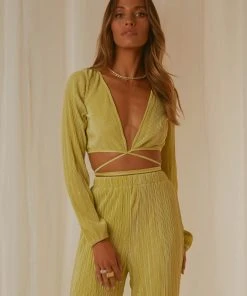 Peppermayo Exclusive Malibu Dreaming Wrap Top - Sage -Peppermayo cloth-shop ea9552248df9445db71380f1a33ba2fe scaled