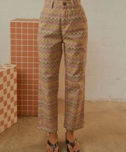 Cools Club California Pant - Retro Chevron -Peppermayo cloth-shop eb849dbb043e44929469e0bd93c23d3a scaled