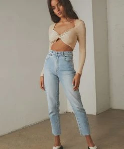 Peppermayo Superlove Crop Top - Beige -Peppermayo cloth-shop eca1b3f713e34f20bdcd58e7955dc479 scaled