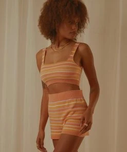 Peppermayo Exclusive Love Train Knit Crop - Peach Multi Stripe -Peppermayo cloth-shop eccea792b14d4828b53c39ef1cc8b2d4 scaled
