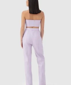 4TH & RECKLESS Tropez Leather Trouser Pant - Lilac 9 4TH & RECKLESS Tropez Leather Trouser Pant - Lilac -Peppermayo cloth-shop ed33d300a1f94a5ab198943be3cd4095 scaled