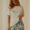 Rolla's Candy Logo Tomboy Tee - White