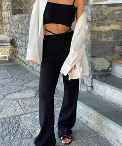 4TH & RECKLESS Scorpios Trouser Pant - Black